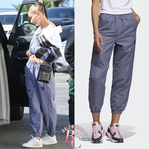 Adidas Purple Trackpants - Picture 2 of 13